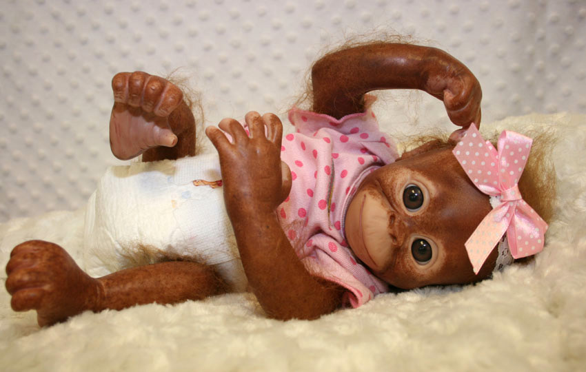 orangutan baby doll